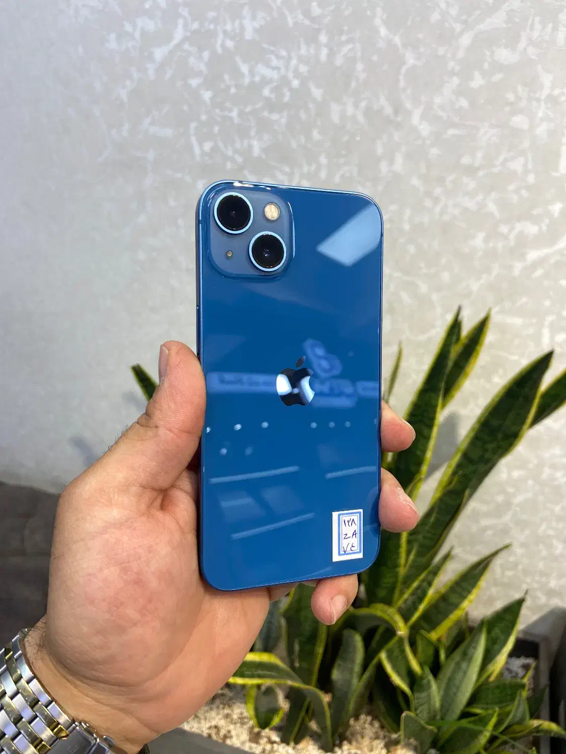 اپل ایفون ۱۳ نرمال آبی za رنگ آبی اقساط بدون پیش|موبایل|اصفهان, مفتح|دیوار