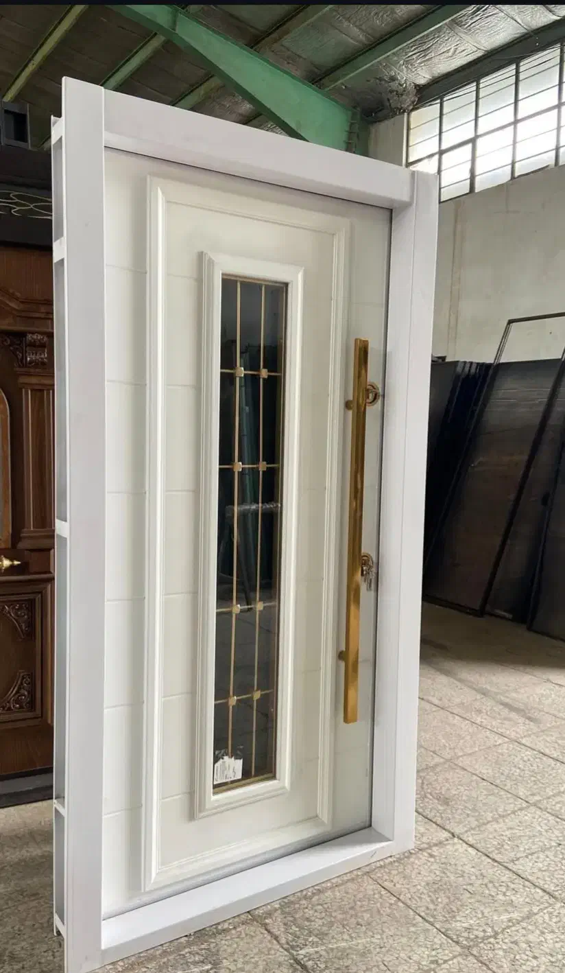 درب ضدسرقت درب ورودی ویلا لاین مشکی کد W001|مصالح و تجهیزات ساختمان|امیرکلا, |دیوار