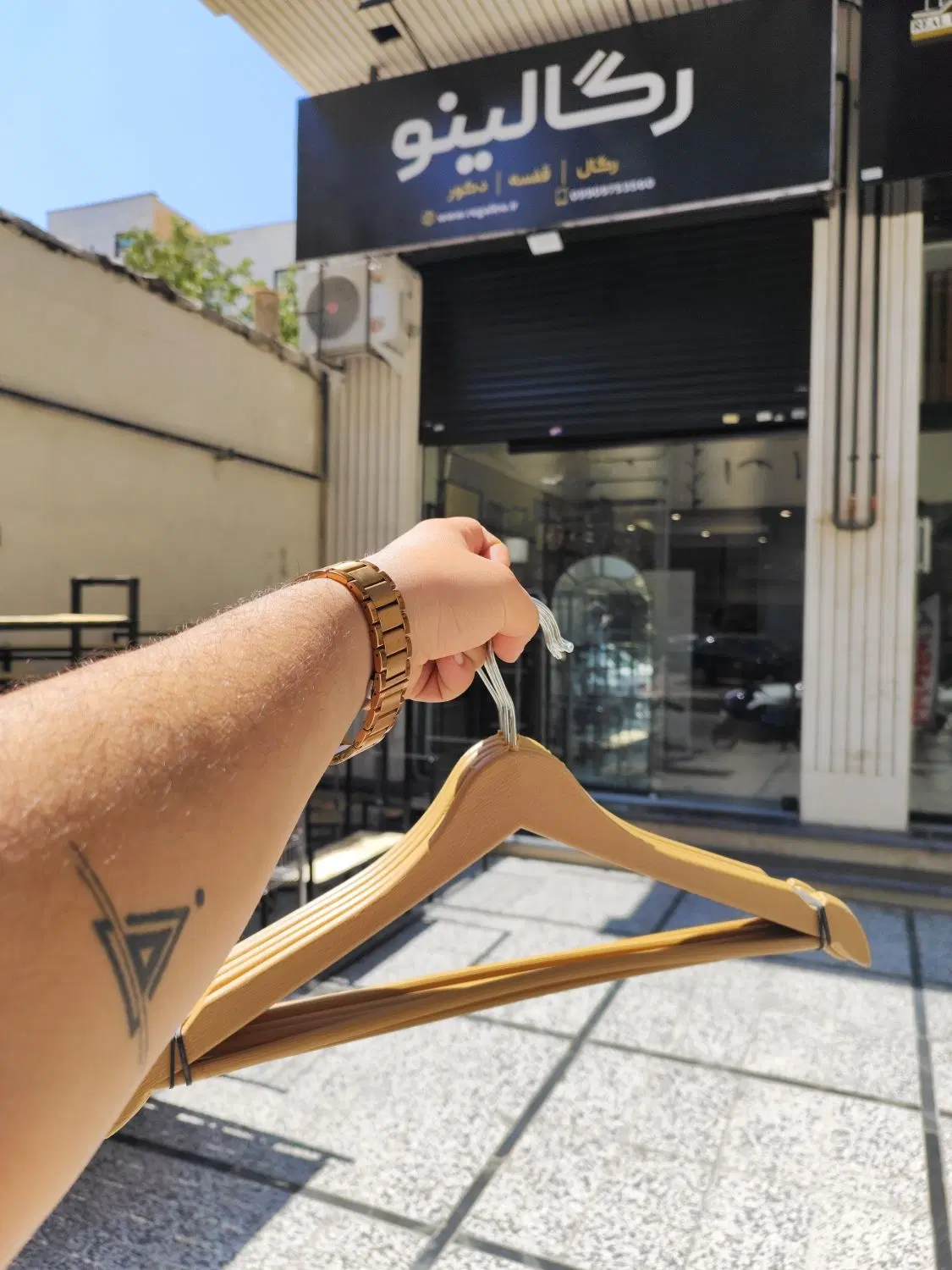 چوب لباسی نو و استوک|بندرخت و رختآویز|کرج, برغان|دیوار