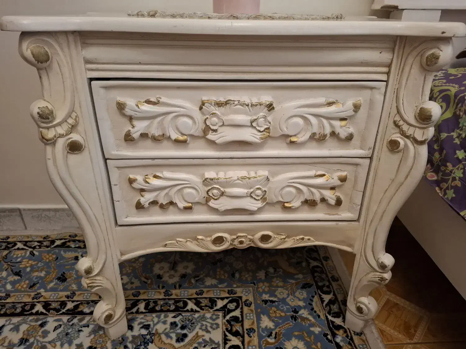 تخت دونفره تمام چوب با تشک طبی|تخت و سرویس خواب|تهران, سهروردی|دیوار