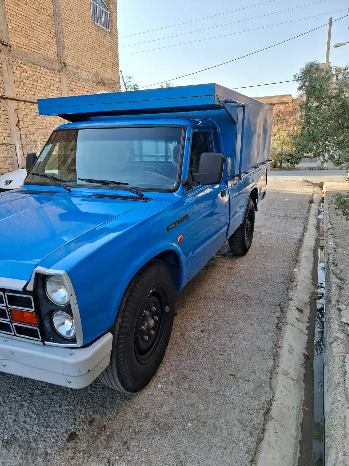 نیسان دوگانه شرکت آپشنال مدل ۴۰۱|خودرو سواری و وانت|مرودشت, پشت سایپا‎|دیوار