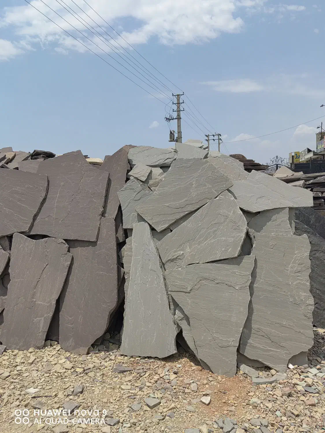 سنگ لاشه سنگ ورقه ای سنگ کوهی سنگ مالون|عمده‌فروشی|دماوند, دماوند|دیوار
