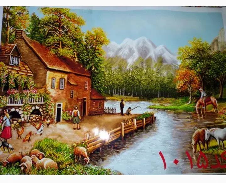 تابلو فرش دستباف|تابلو فرش|تهران, فردوس|دیوار