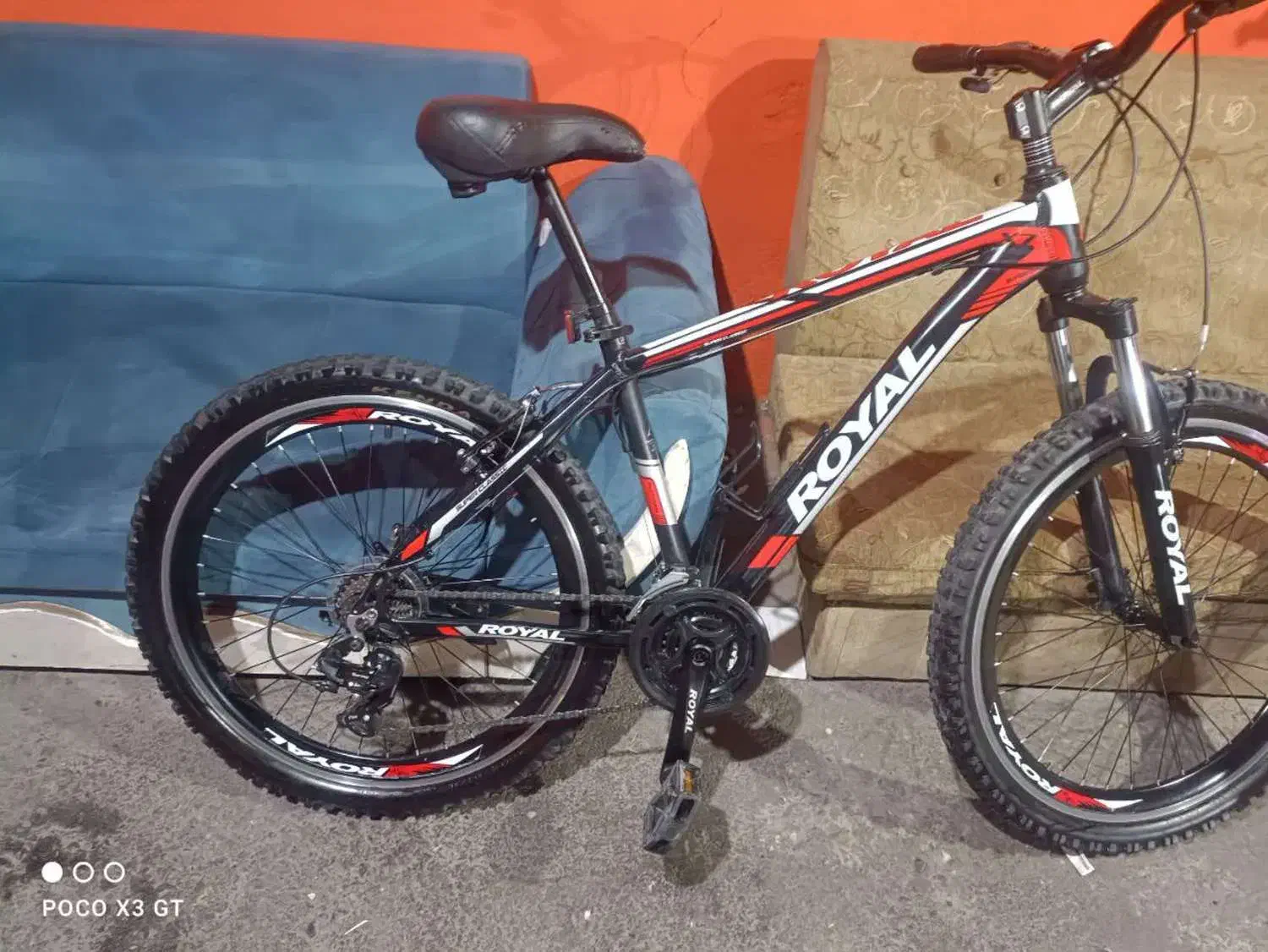 دوچرخه رویال سایز ۲۶/۵ تنه بزرگ|دوچرخه، اسکیت، اسکوتر|ری, دولت‌آباد|دیوار