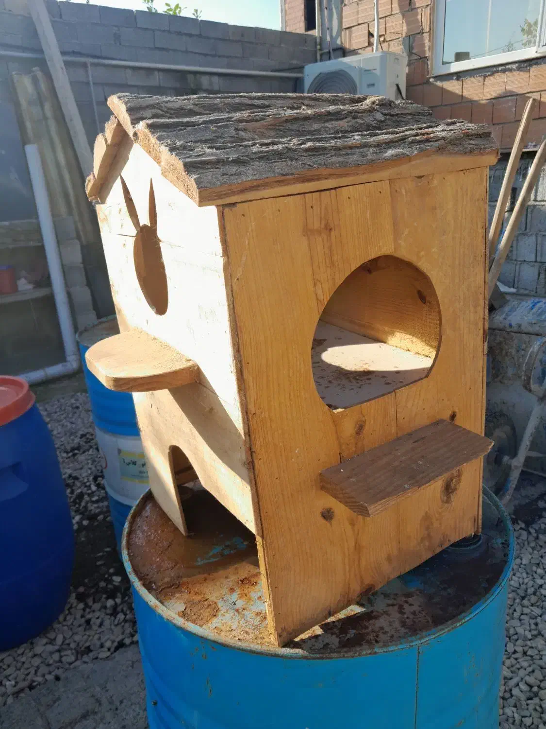 قفس چوبی خرگوش|لوازم جانبی حیوانات|قائم‌شهر, |دیوار