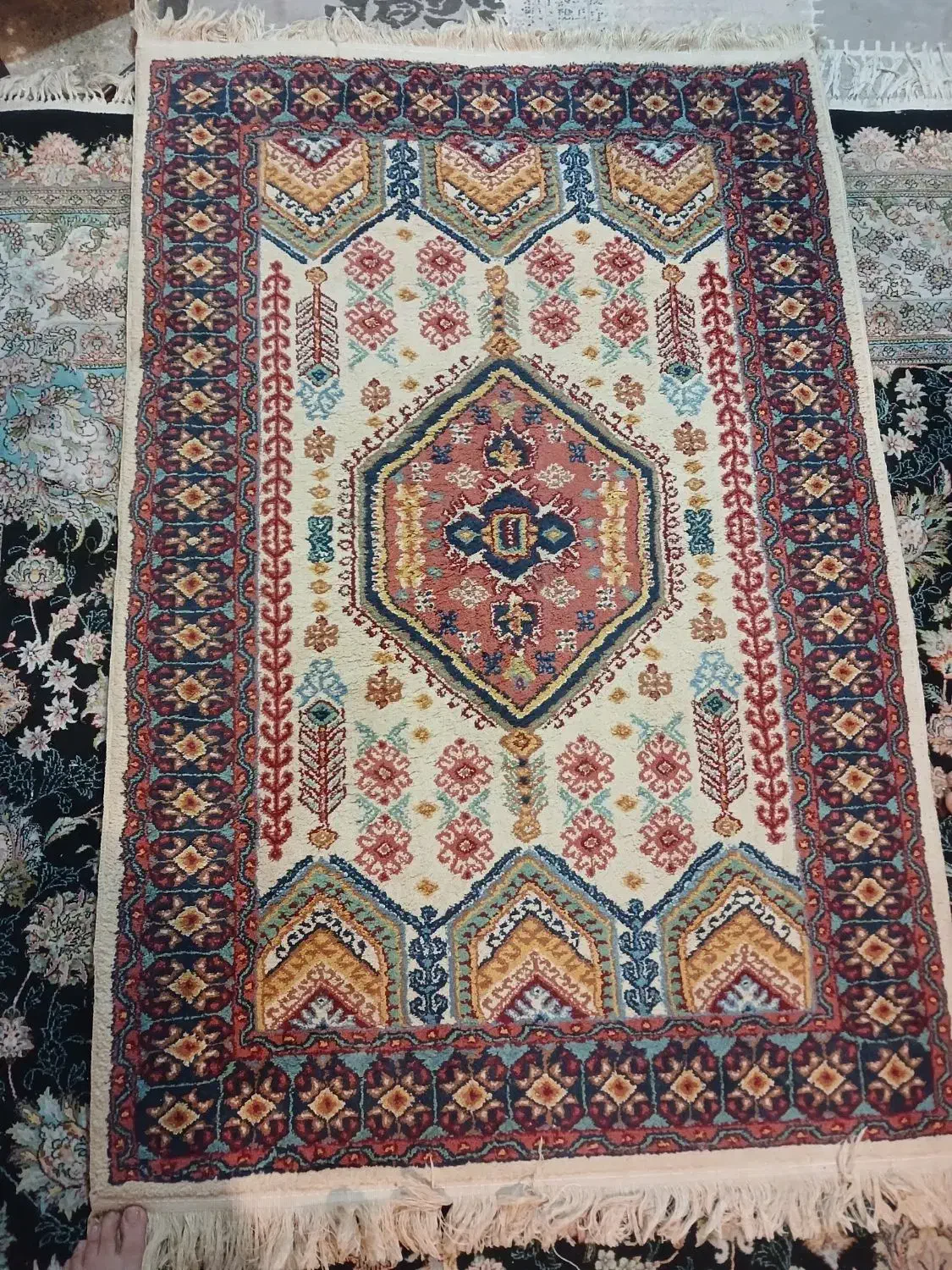 2عدد گلیم فرش کوردی|گلیم، جاجیم، گبه|کرمانشاه, |دیوار