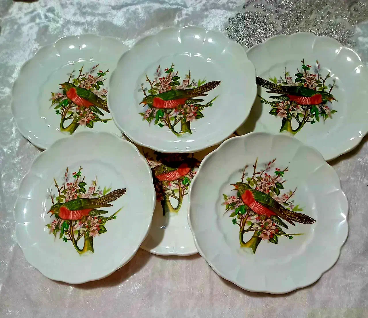 ملامین کلکسیونی قدیمی تزئین پذیرایی شب یلدا|ظروف سرو و پذیرایی|تهران, والفجر|دیوار