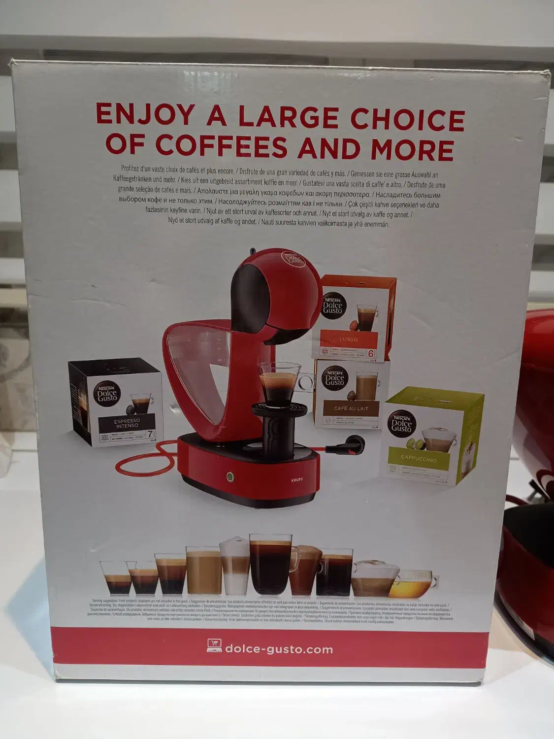 اسپرسو ساز دولچه گوستو (Dolce gusto) Krups|سماور، چایساز، قهوهساز|تهران, سید خندان (جلفا)|دیوار