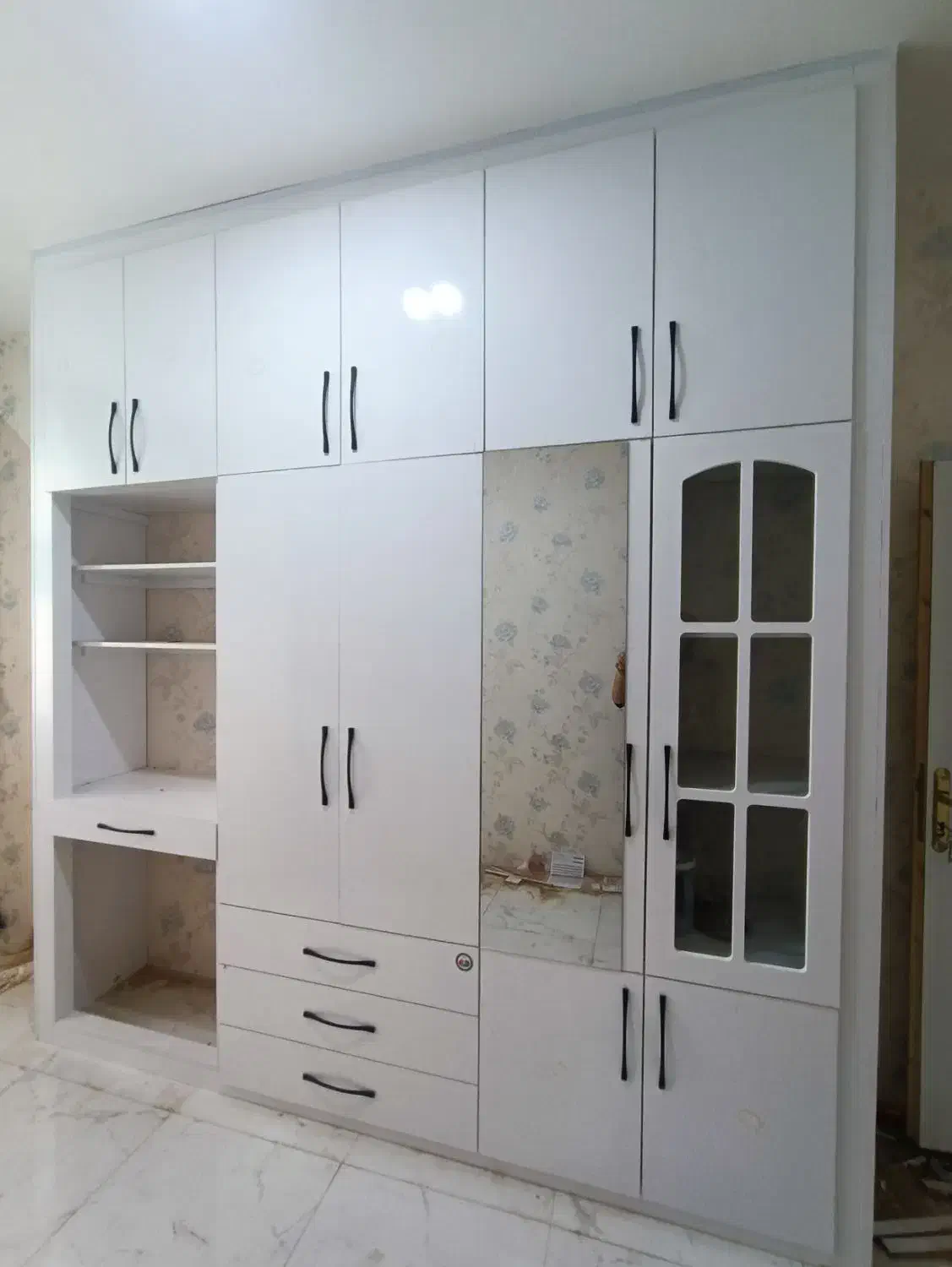 کمد دیواری اشکاف جاکفشی کابینت|جاکفشی، کمد، دراور|مشهد, رستگار|دیوار