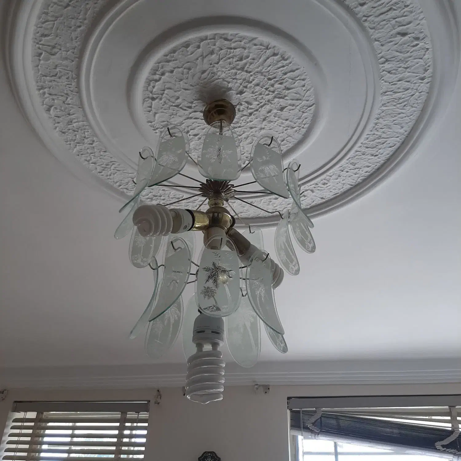 لوستر|لوستر و چراغ آویز|شیراز, رازی|دیوار