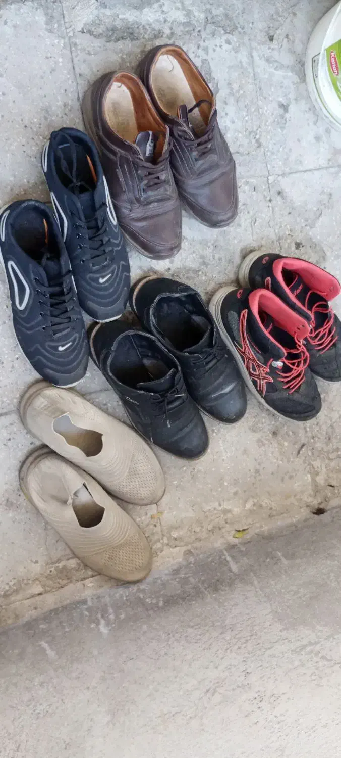 کفش مردانه کتانی ومجلسی ۴۲ .۴۳|کیف، کفش، کمربند|ری, دولت‌آباد|دیوار