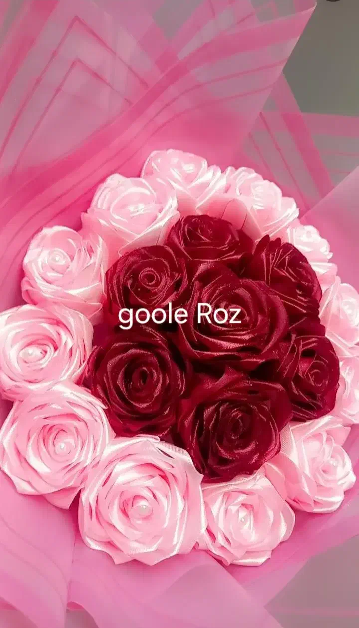 گل روبانی پول آرایی|گل مصنوعی|تبریز, |دیوار