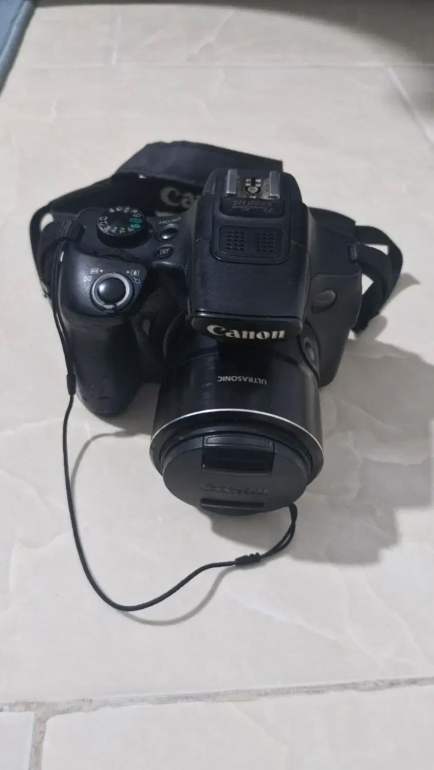 دوربین کانن SX60 HS با باطری اضافه و رم|دوربین عکاسی و فیلمبرداری|نور, |دیوار