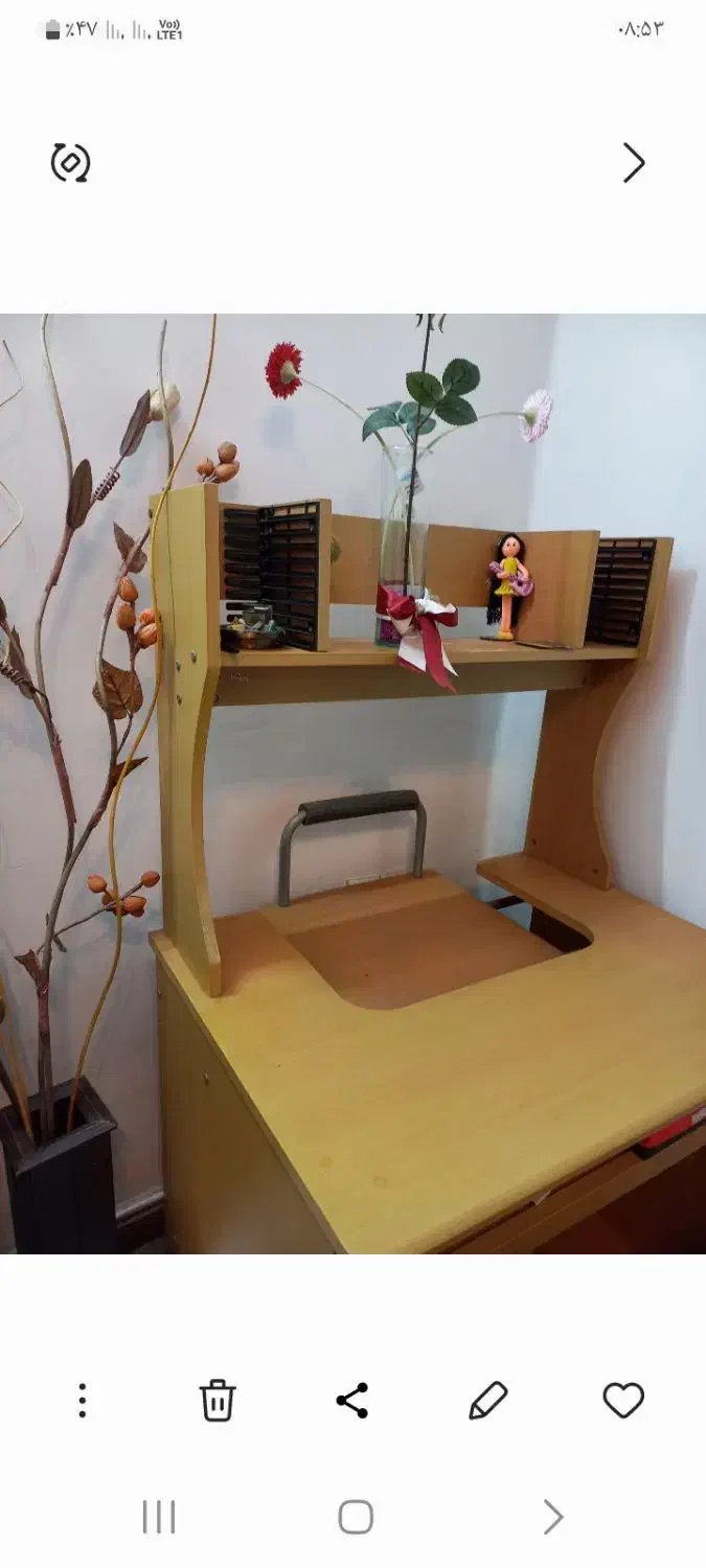 فروش صندلی چرخ دار و میز کامپیوتر|میز تحریر و کامپیوتر|لاهیجان, امیرشهید|دیوار