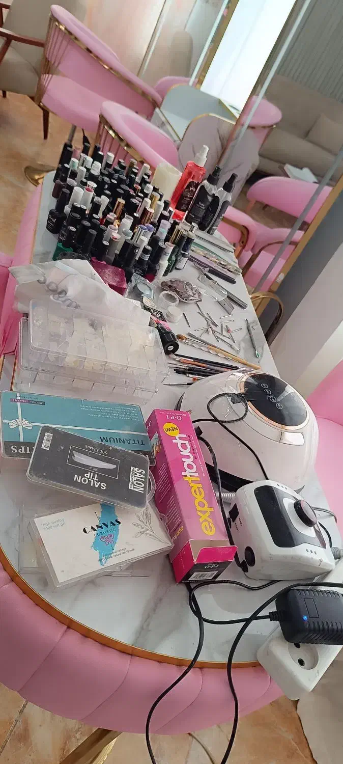 وسایل کاشت ناخن|آرایشی، بهداشتی، درمانی|قرچک, مهدیه|دیوار