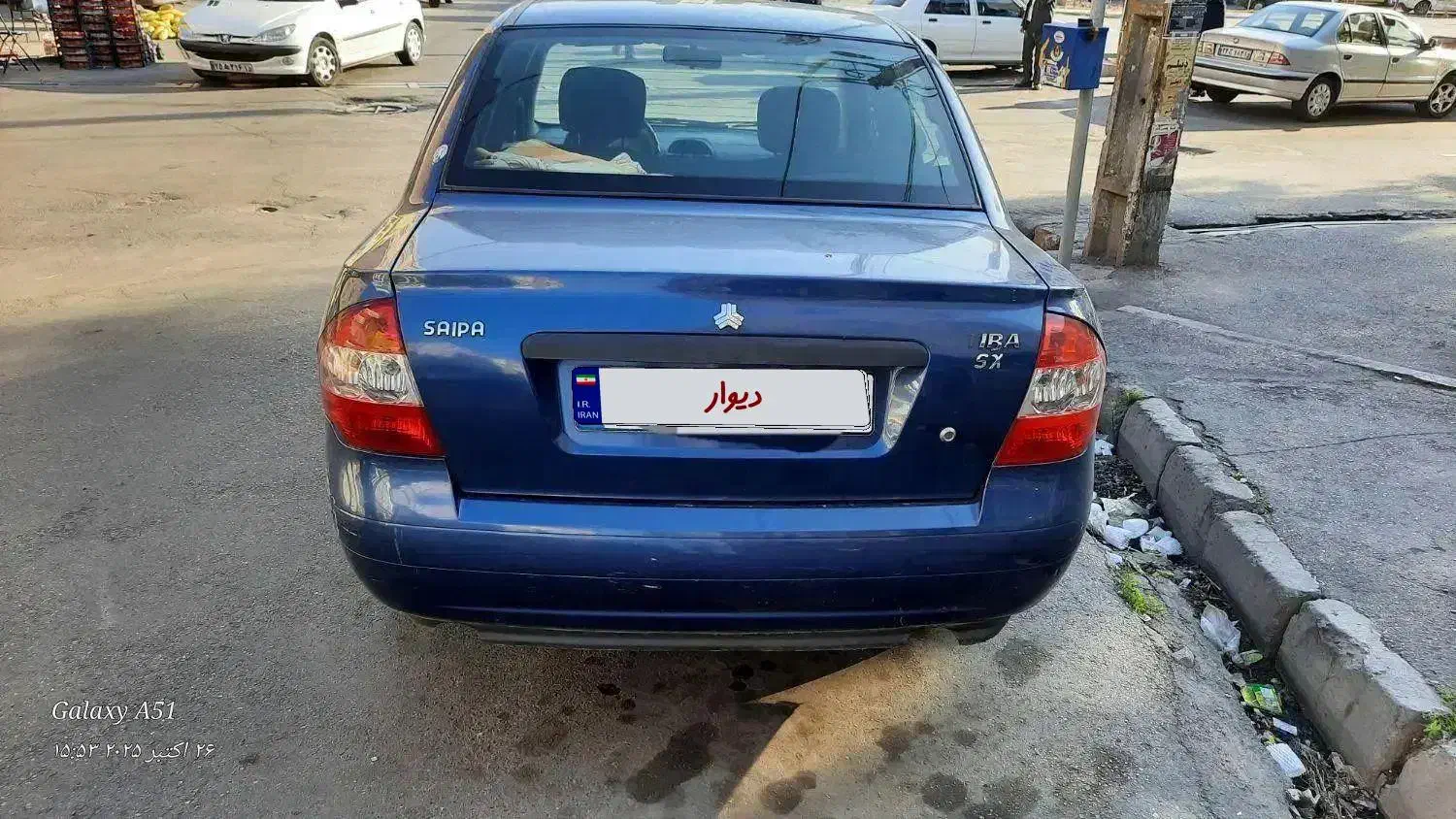 تیبا صندوق دار ۹۳|خودرو سواری و وانت|تبریز, |دیوار