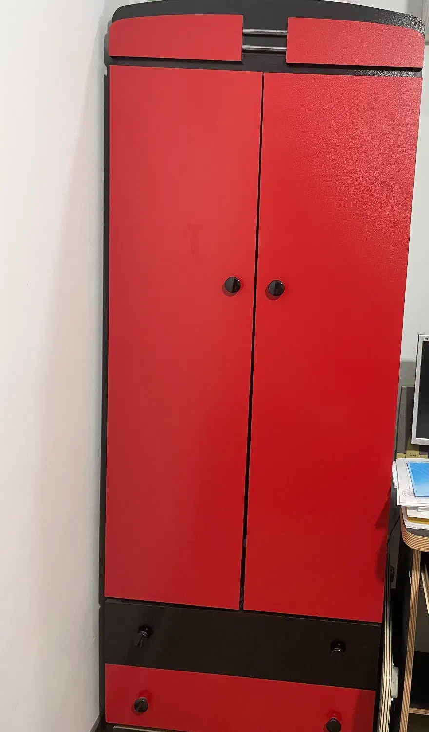 کمد لباسی و کتابخانه|جاکفشی، کمد، دراور|بابل, |دیوار