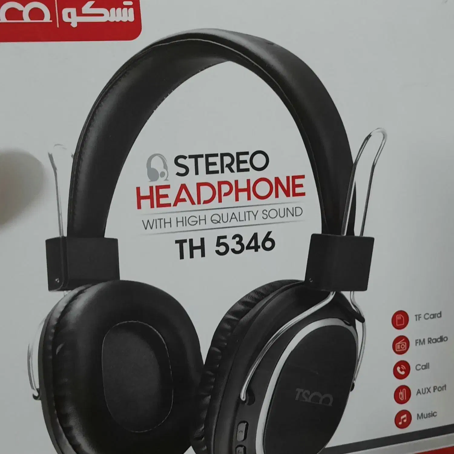 هدفون تسکو مدل TH 5346 با گارانتی|لوازم جانبی موبایل و تبلت|مشهد, فرهنگ|دیوار