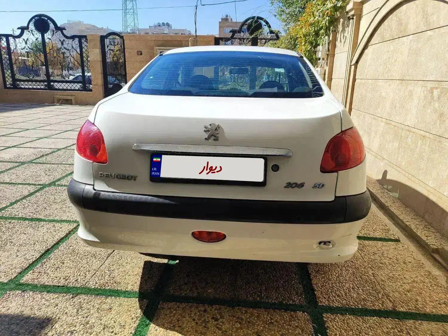 ۲۰۶sd v8 مدل ۹۷|خودرو سواری و وانت|جلفا, |دیوار