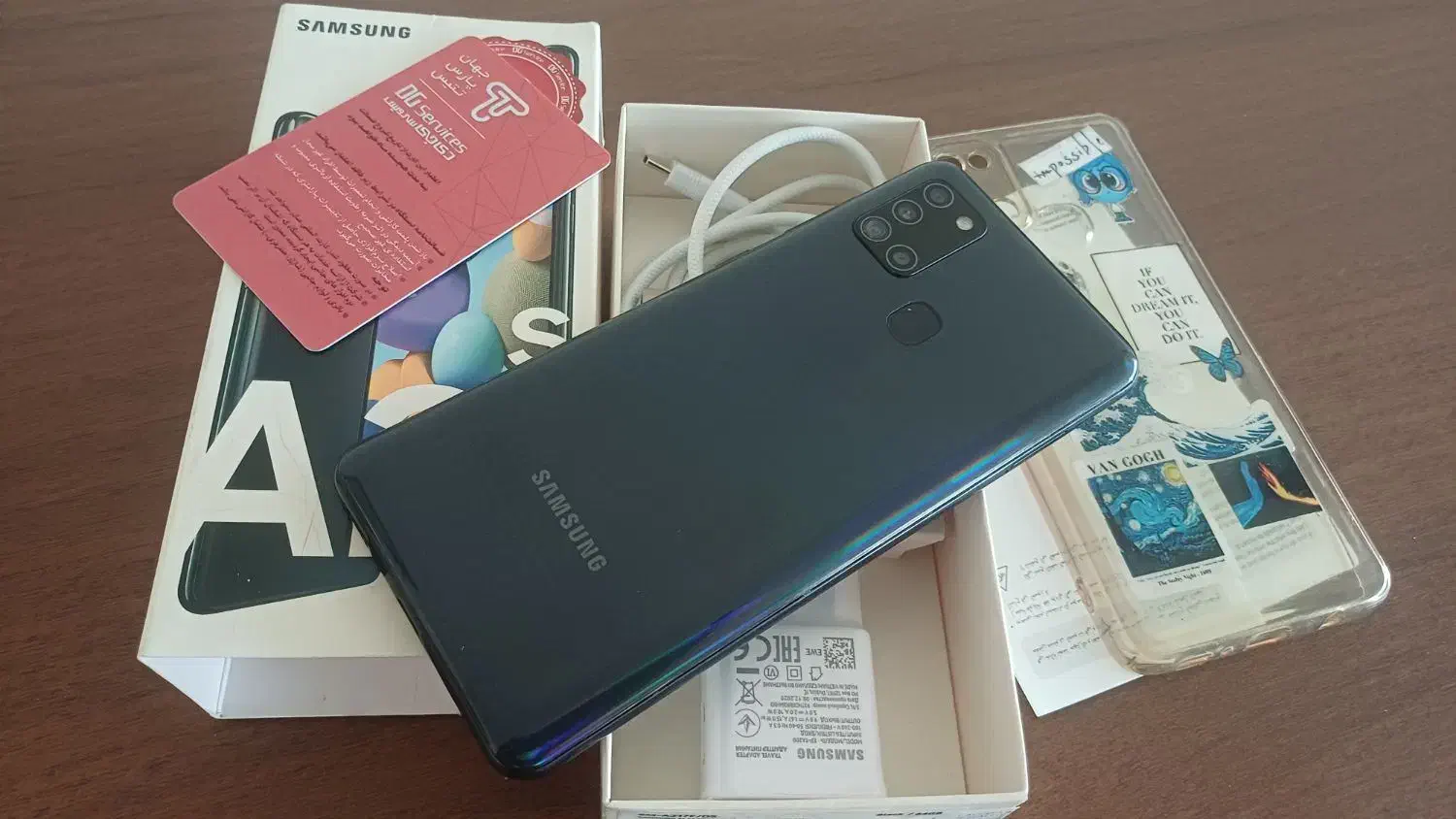 سامسونگ Galaxy A21s حافظه 64 رم 4 در حد نو|موبایل|اصفهان, خرم|دیوار