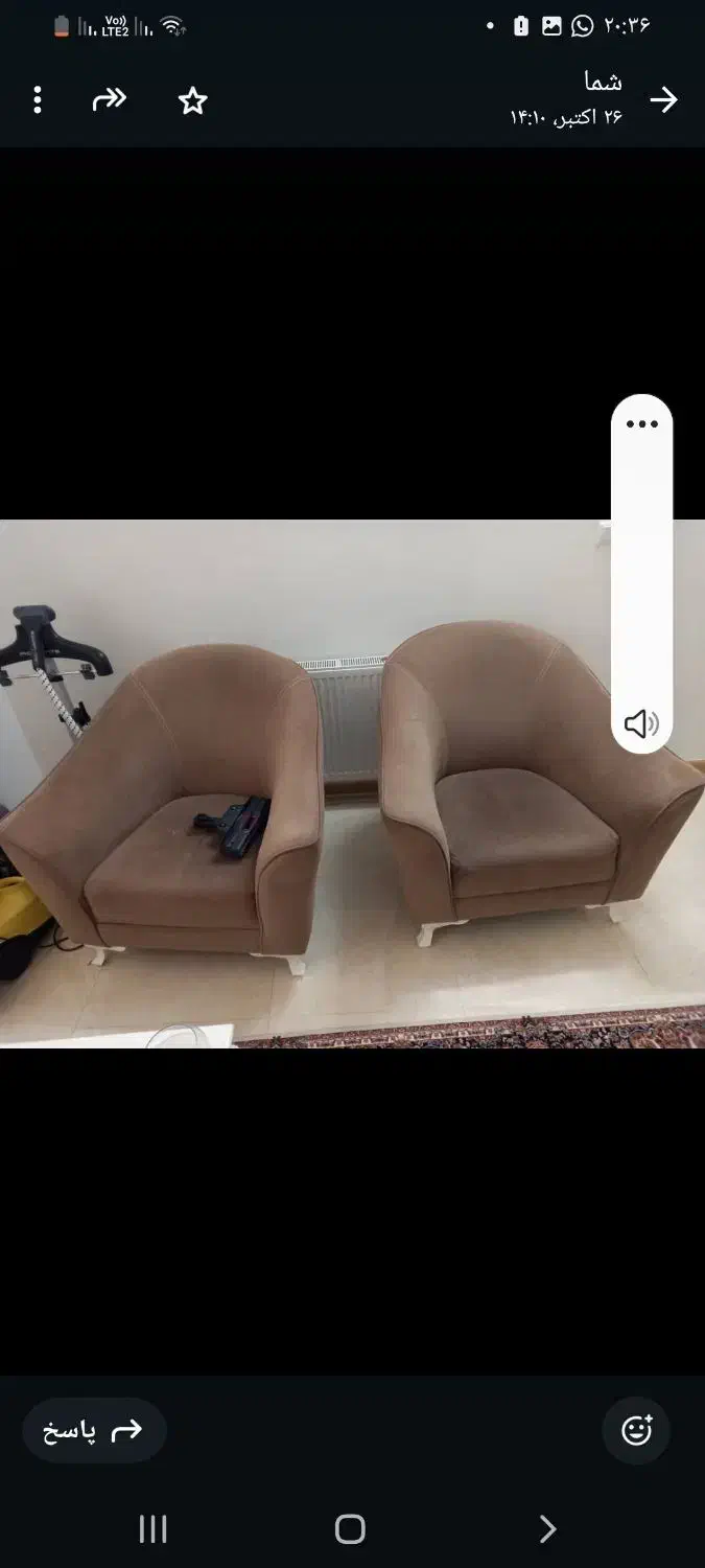 مبل راحتی|مبلمان خانگی و میز عسلی|زرندیه, |دیوار