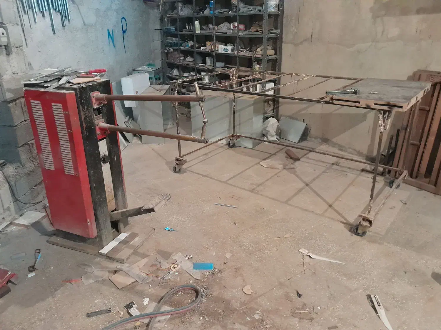 خط رنگ استاتیک و کابینت سازی|ماشین‌آلات صنعتی|چرام, |دیوار