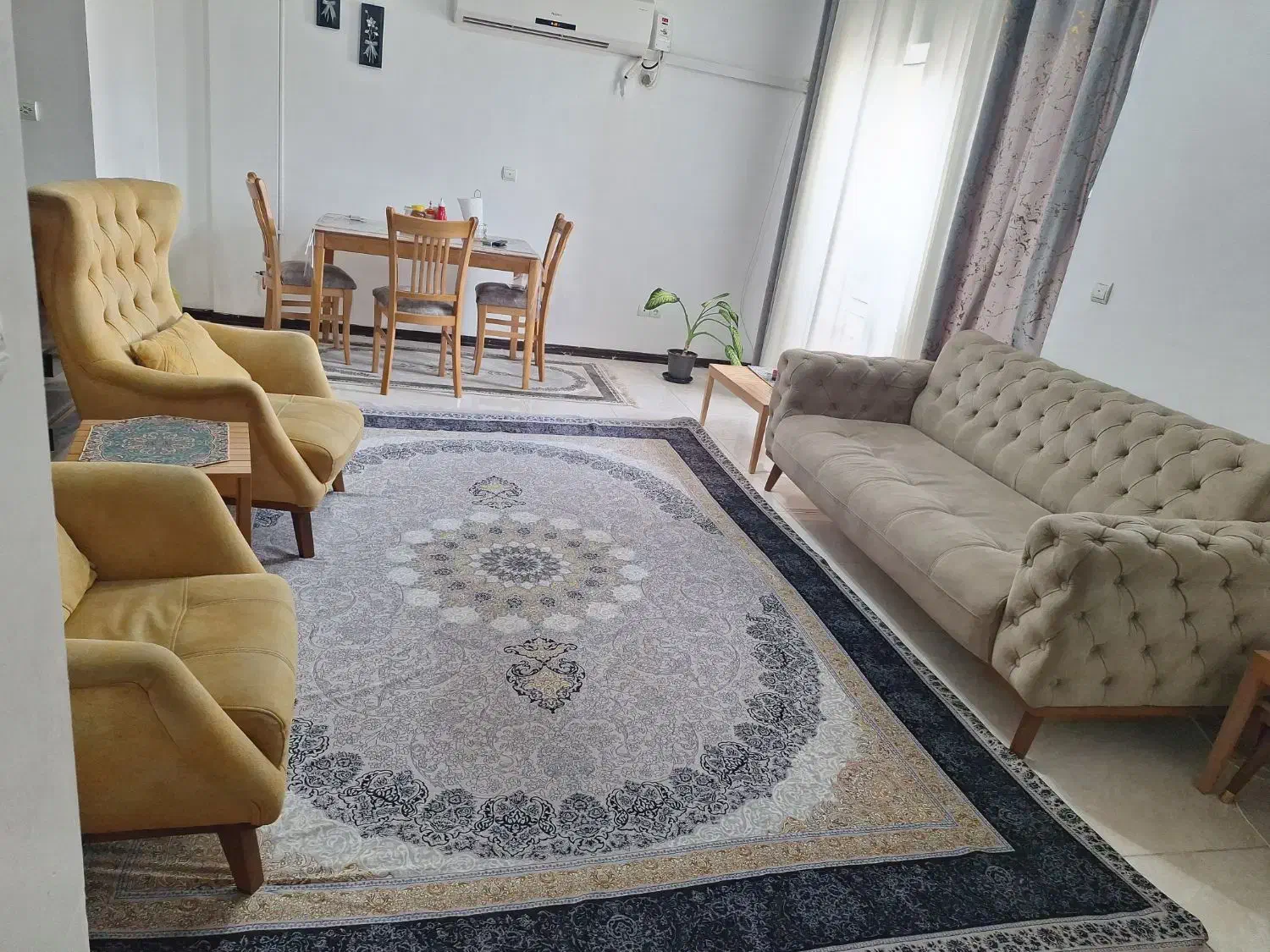 مبلمان ۵نفره|مبلمان خانگی و میز عسلی|اهواز, رسالت|دیوار
