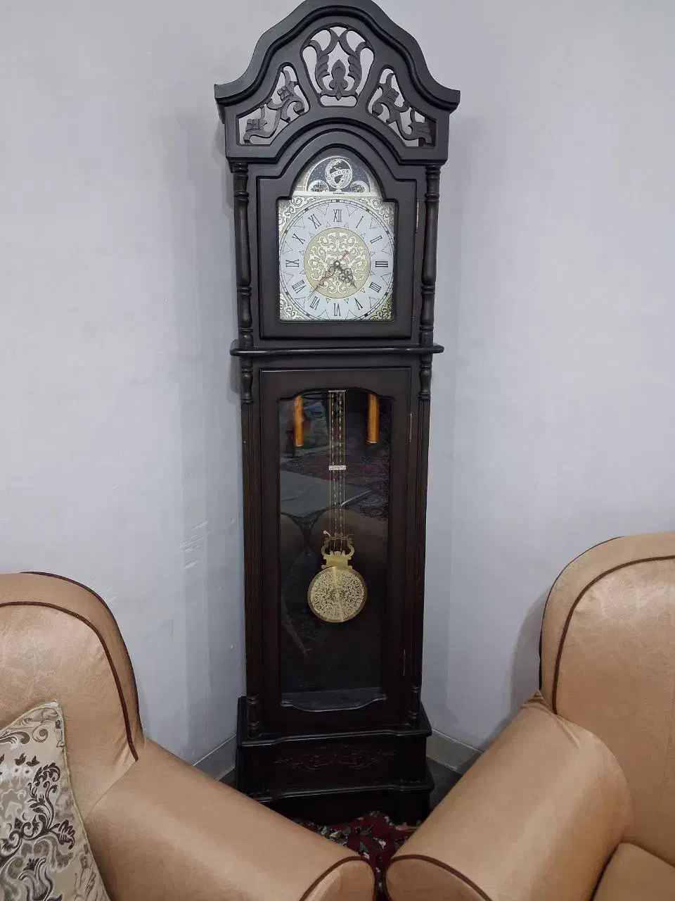 ساعت چوبی ایستاده|ساعت دیواری و تزئینی|یزد, |دیوار