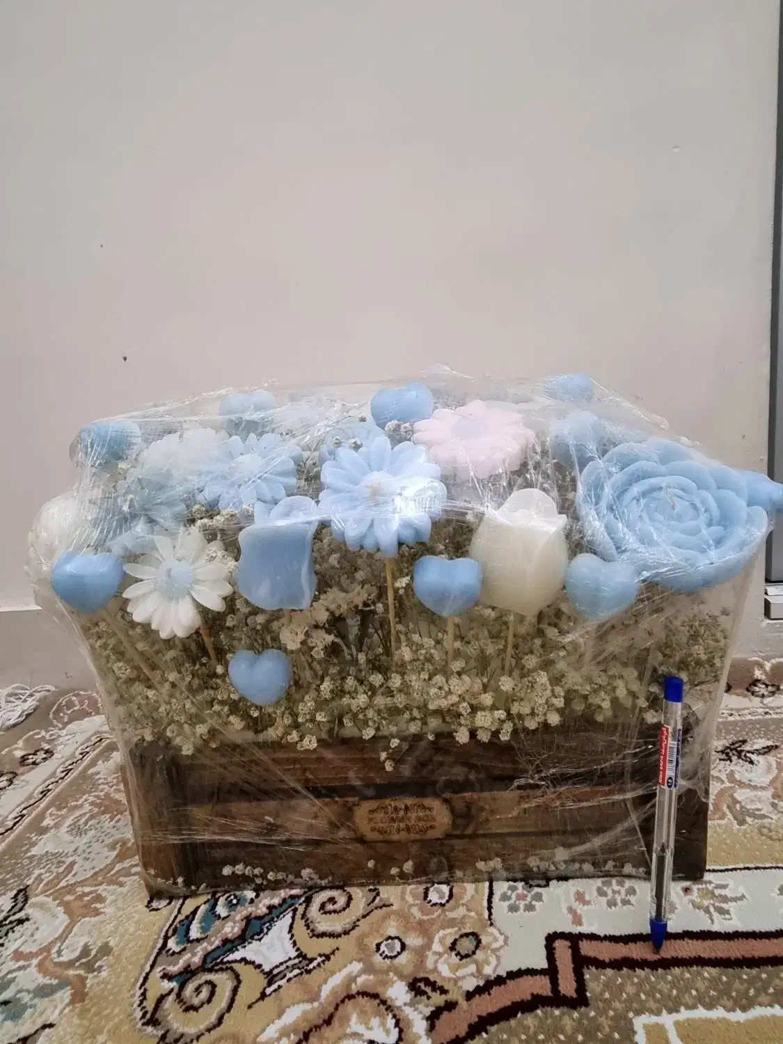 گل،باکس گل، شمع،شمع گل،گل مصنوعی|گل مصنوعی|ری, حمزهآباد|دیوار