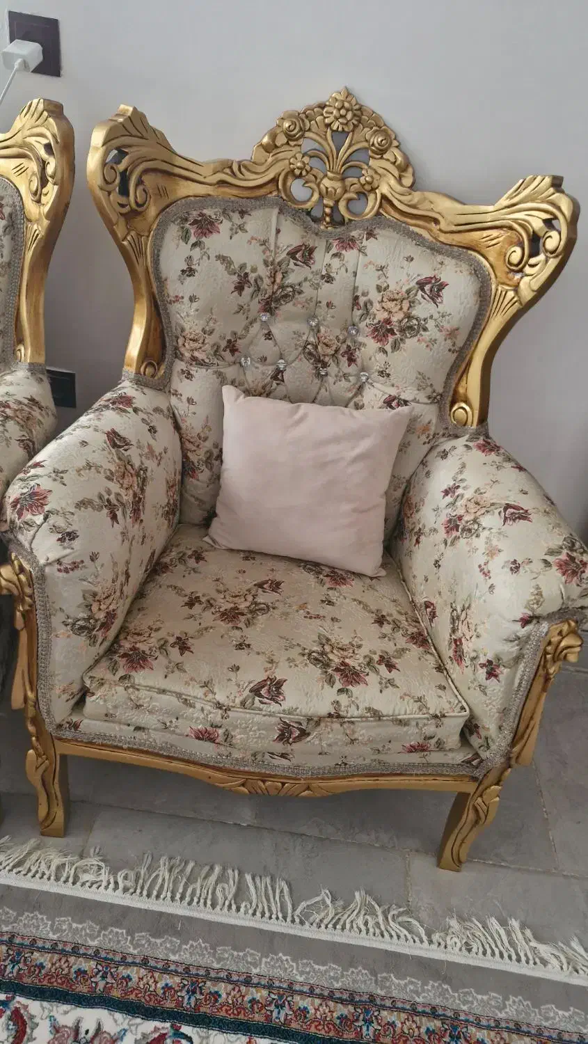 مبل سلطنتی|مبلمان خانگی و میز عسلی|اسلامآباد غرب, |دیوار