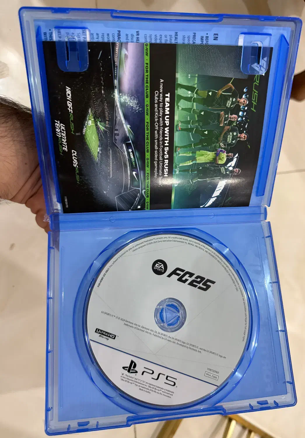 بازی Fc25 برای ps5|کنسول، بازی ویدئویی و آنلاین|تهران, مهران (سیدخندان)|دیوار