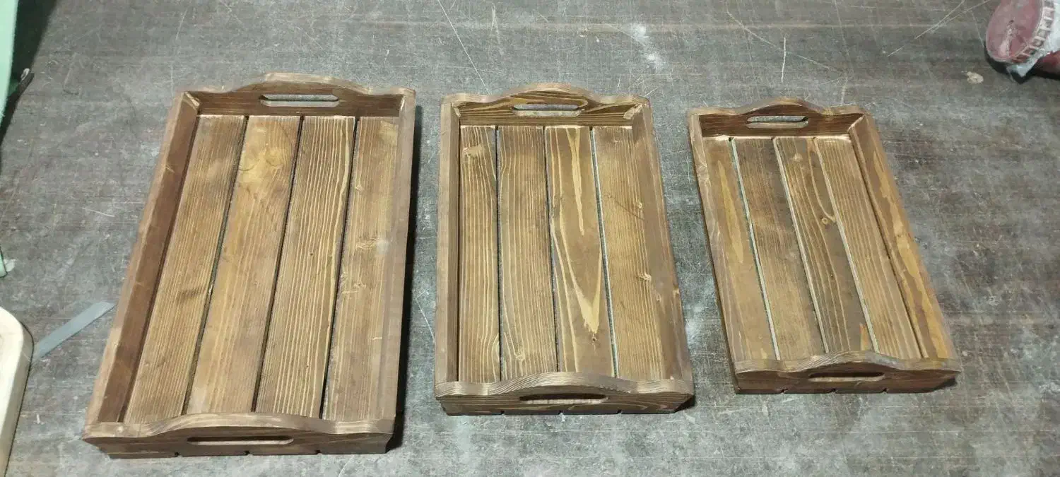 سینی چوبی|ظروف سرو و پذیرایی|پاکدشت, پاکدشت (مامازند)|دیوار