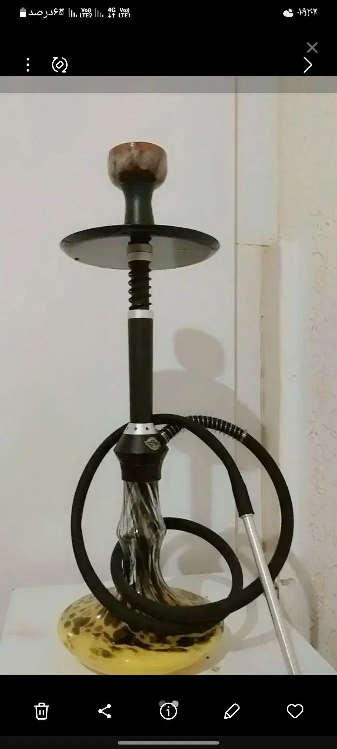 قلیون سوپاپی  شرط درجه یک  از کویت|کلکسیون و سرگرمی|سوسنگرد, |دیوار