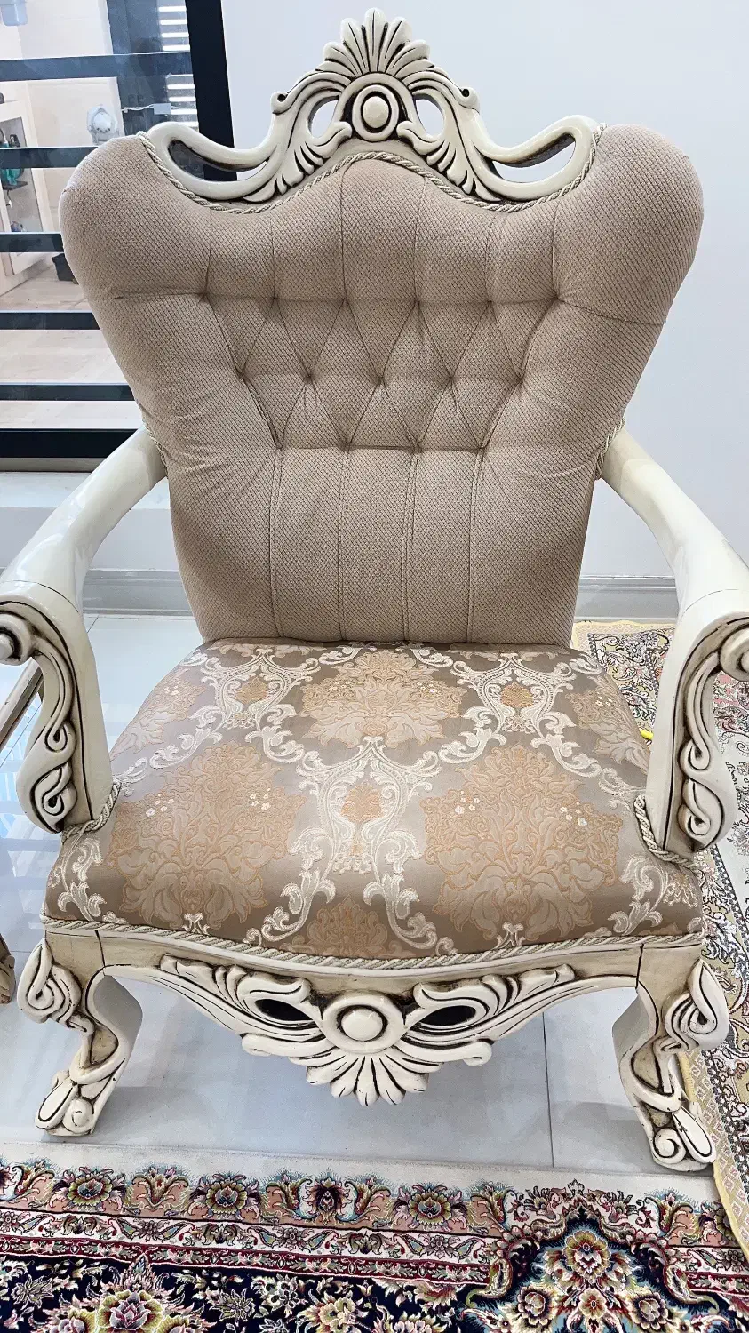 مبلمان سلطنتی ۷نفره|مبلمان خانگی و میز عسلی|اندیمشک, |دیوار