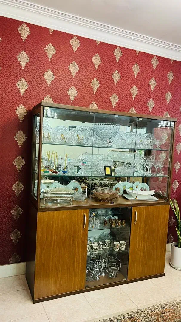 بوفه سفارشی ساخته شده در حد نو|بوفه، ویترین، کنسول|فردیس, داوری|دیوار