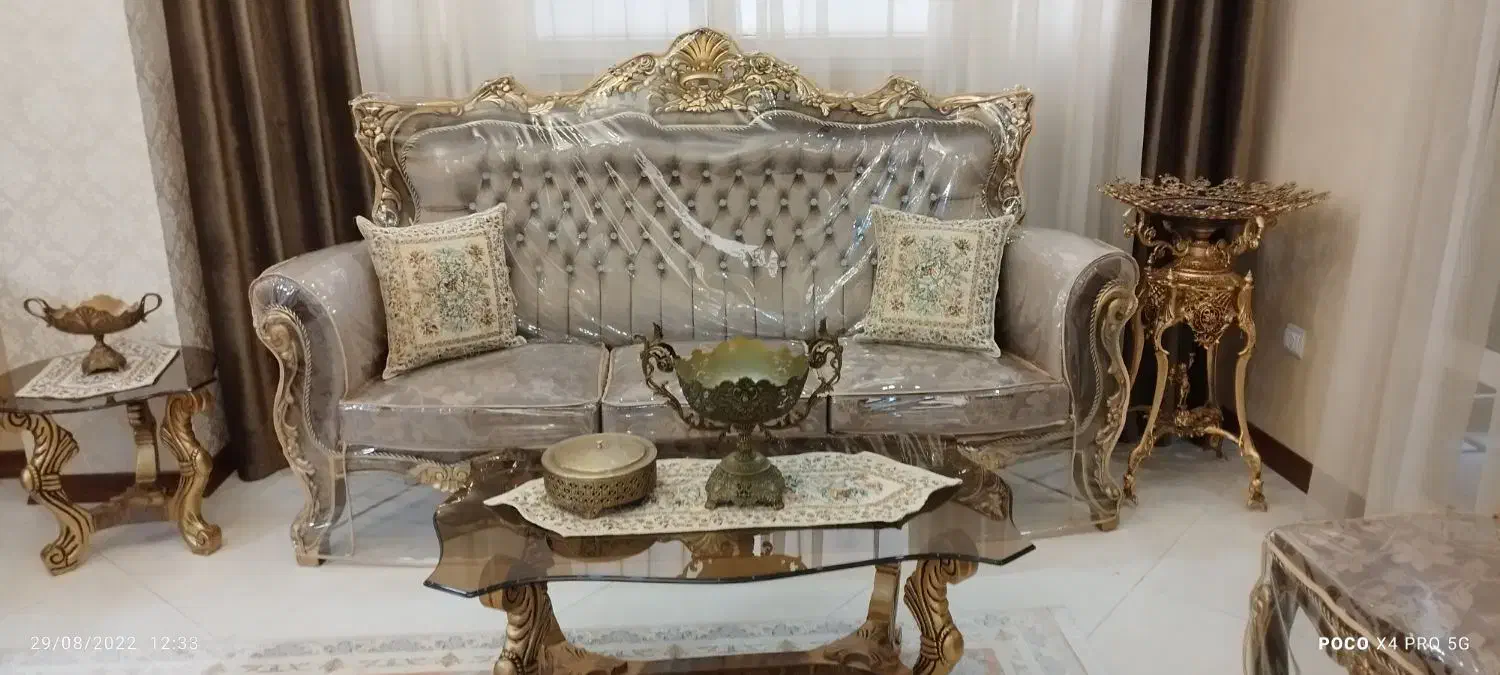 مبل استیل|مبلمان خانگی و میز عسلی|اصفهان, رهنان|دیوار