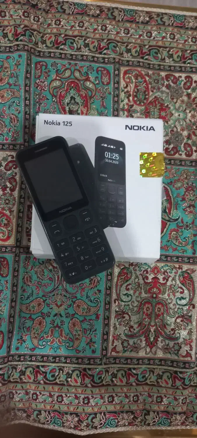 گوشی نوکیا ۱۲۵|موبایل|بیرجند, |دیوار