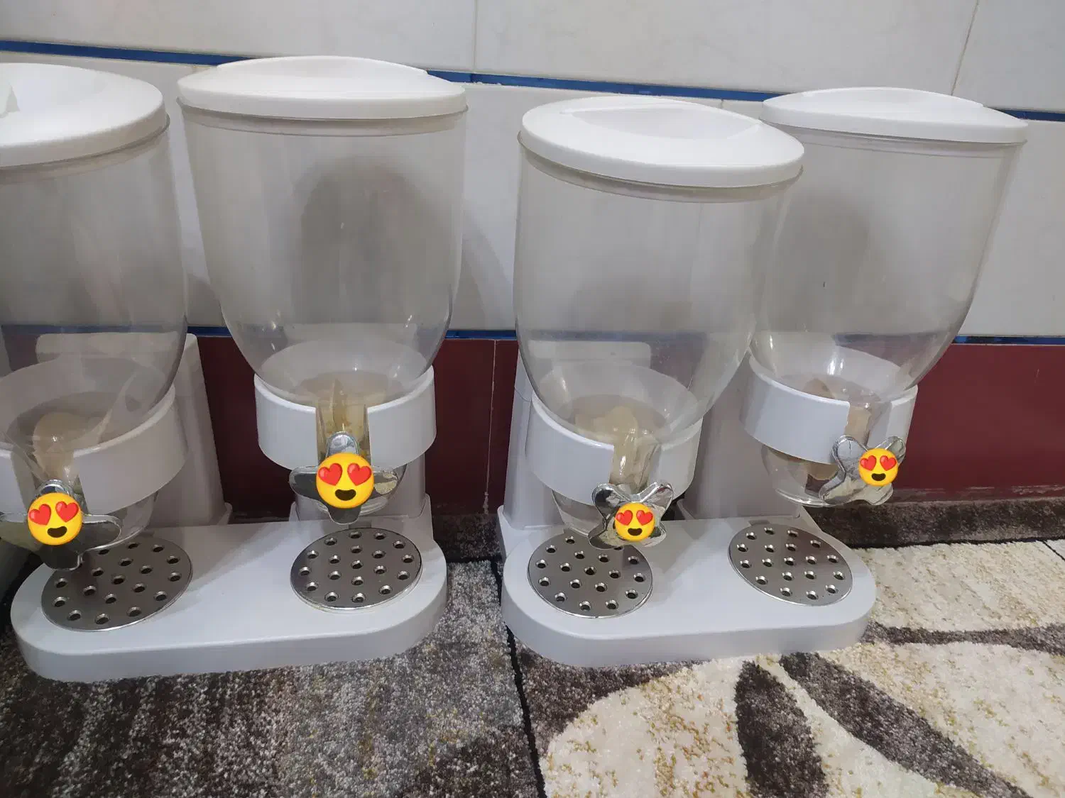 جاحبوباتی دوقلو|ظروف سرو و پذیرایی|بافق, |دیوار