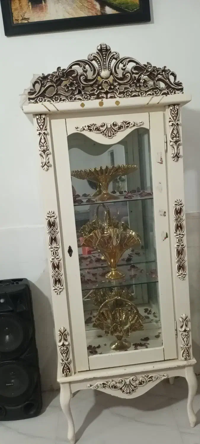 گنجه ۳طبقه|بوفه، ویترین، کنسول|رضویه, |دیوار