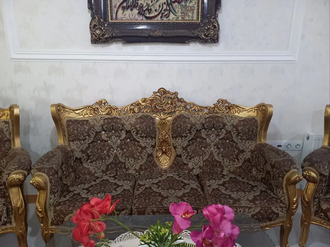 مبل سلطنتی|مبلمان خانگی و میز عسلی|هیر, |دیوار