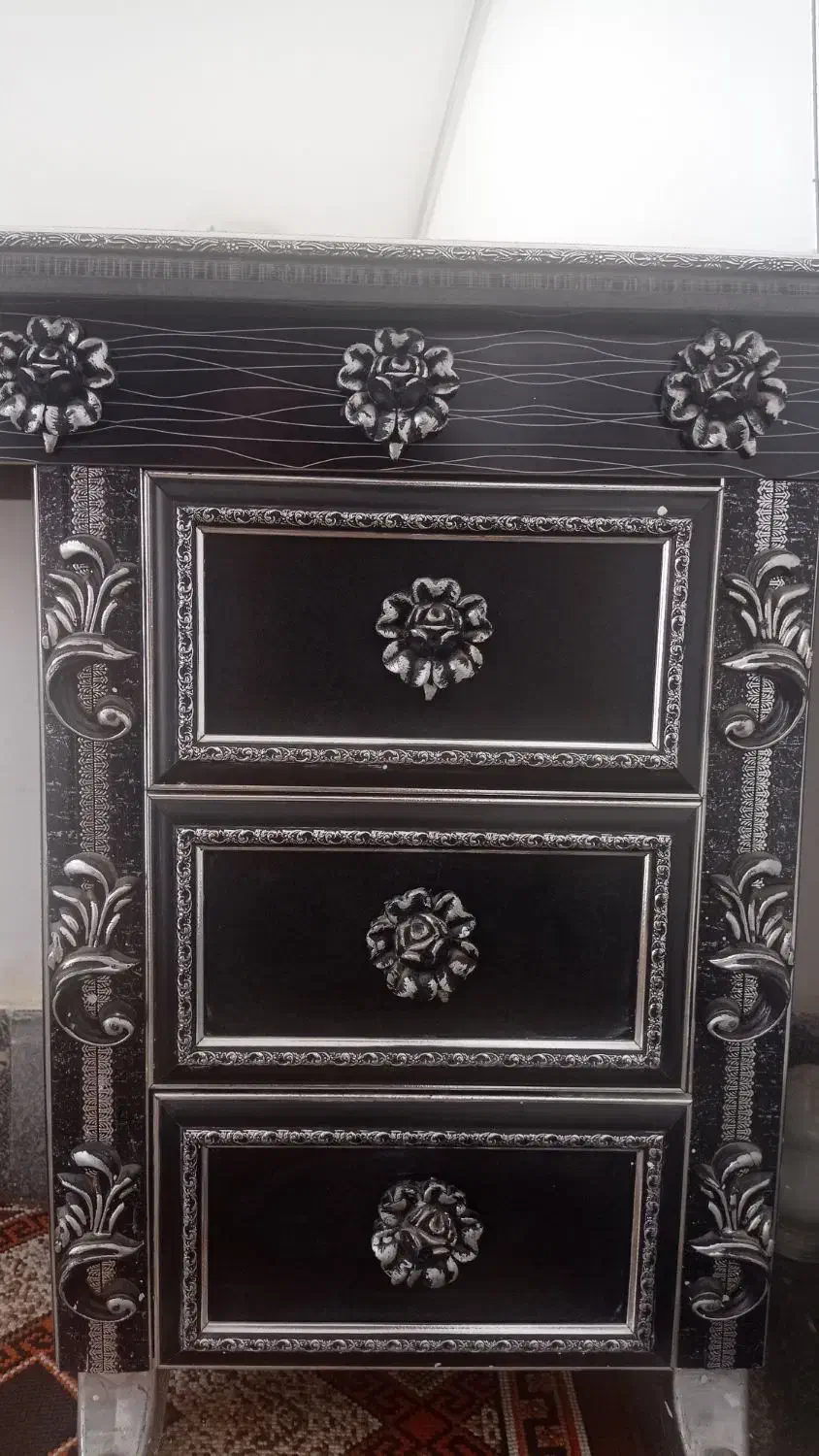 آینه دراور ۳کشو|جاکفشی، کمد، دراور|تربت‌حیدریه, ۴۵ متری|دیوار