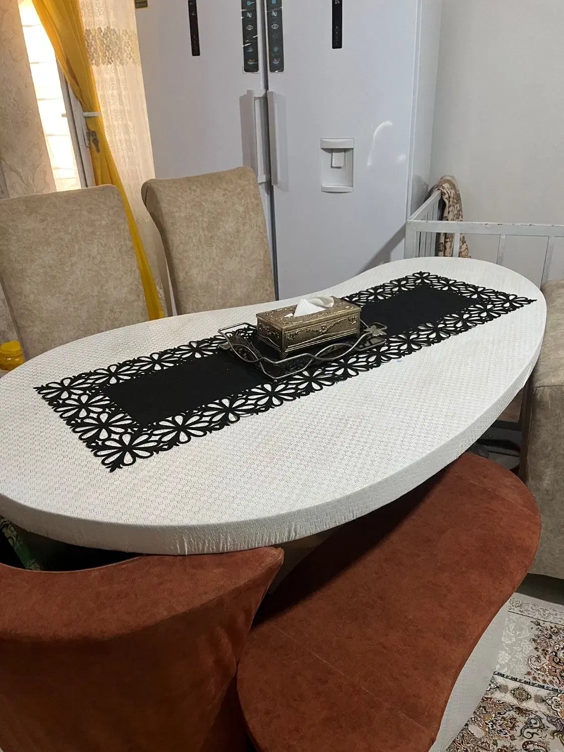 میز  غذا خوری 6 نفره|میز و صندلی غذاخوری|ارومیه, |دیوار