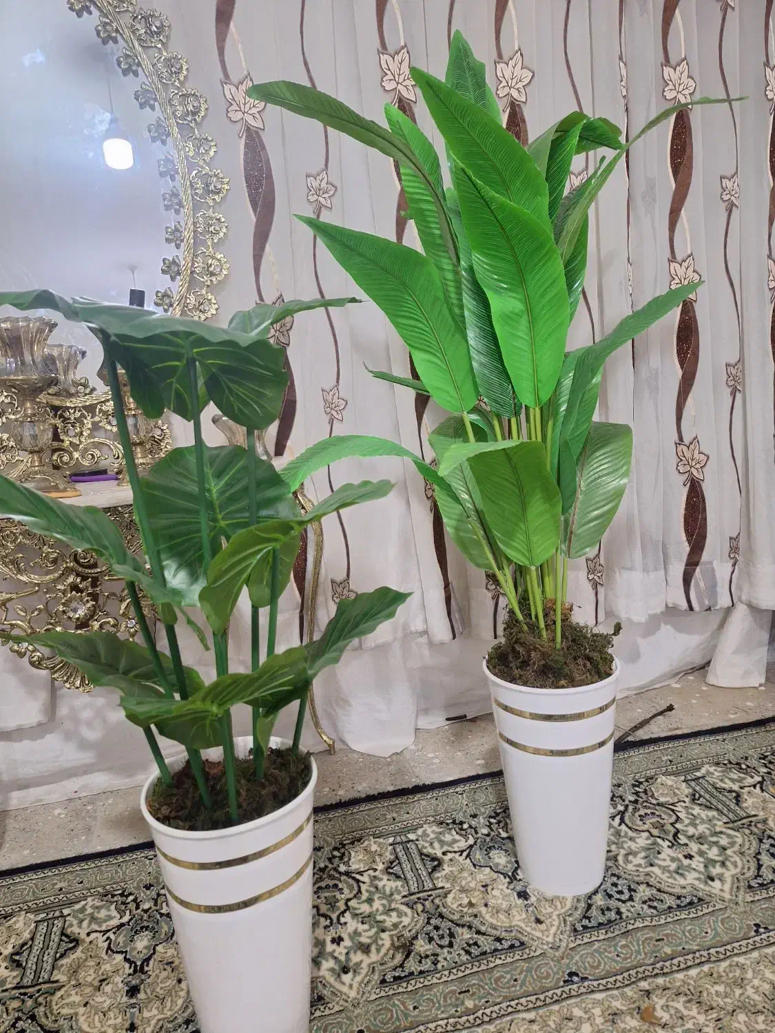 دوعدد گل مصنوعی|گل مصنوعی|نورآباد, |دیوار