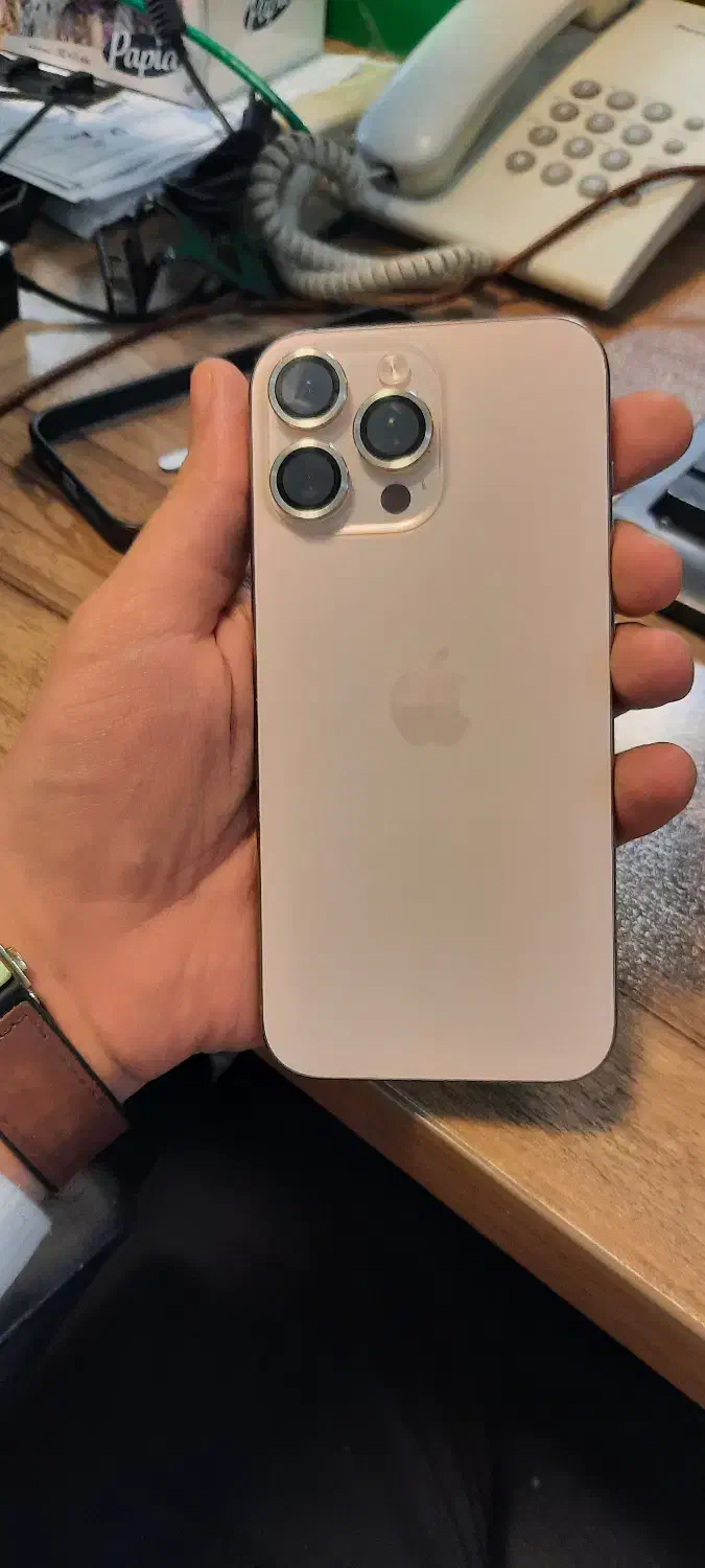 آیفون ۱۶ پرومکس ۲۵۶ ZAA Desert|موبایل|شاهین‌شهر, شهرک میلاد|دیوار