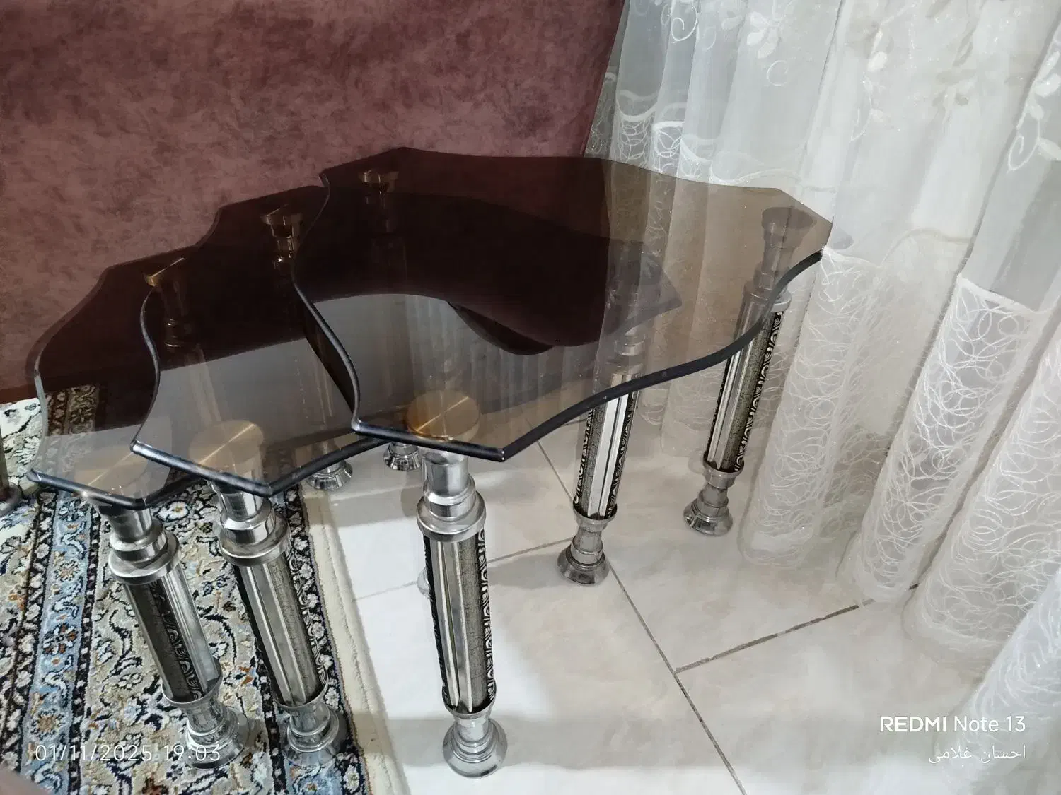 میز عسلی با میز وسط|مبلمان خانگی و میز عسلی|پیشوا, |دیوار