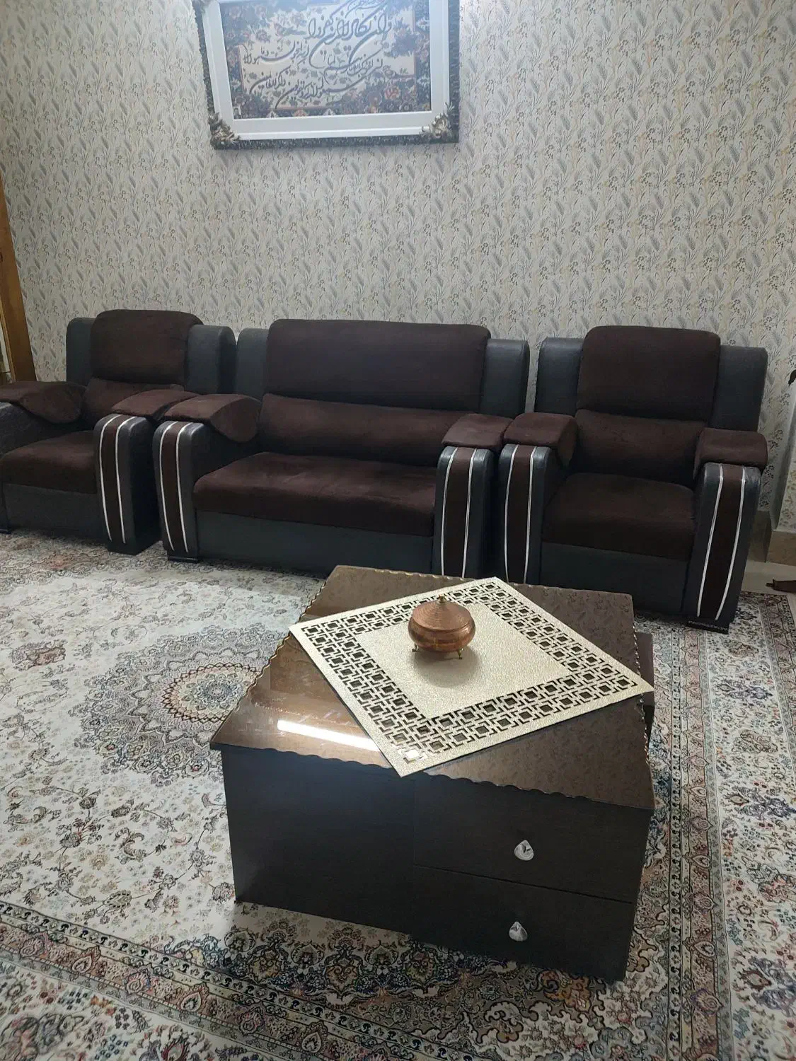 مبل راحتی|مبلمان خانگی و میز عسلی|زنجان, |دیوار