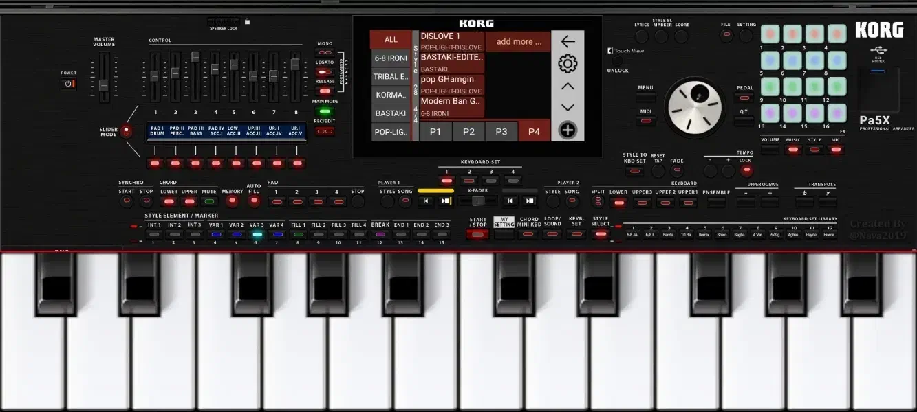 ارگ اندروید|پیانو، کیبورد، آکاردئون|خرمآباد, |دیوار