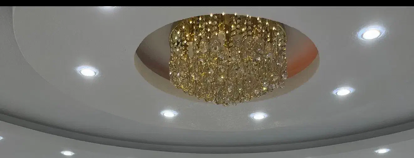 لوستر کریستالی|لوستر و چراغ آویز|بوشهر, |دیوار