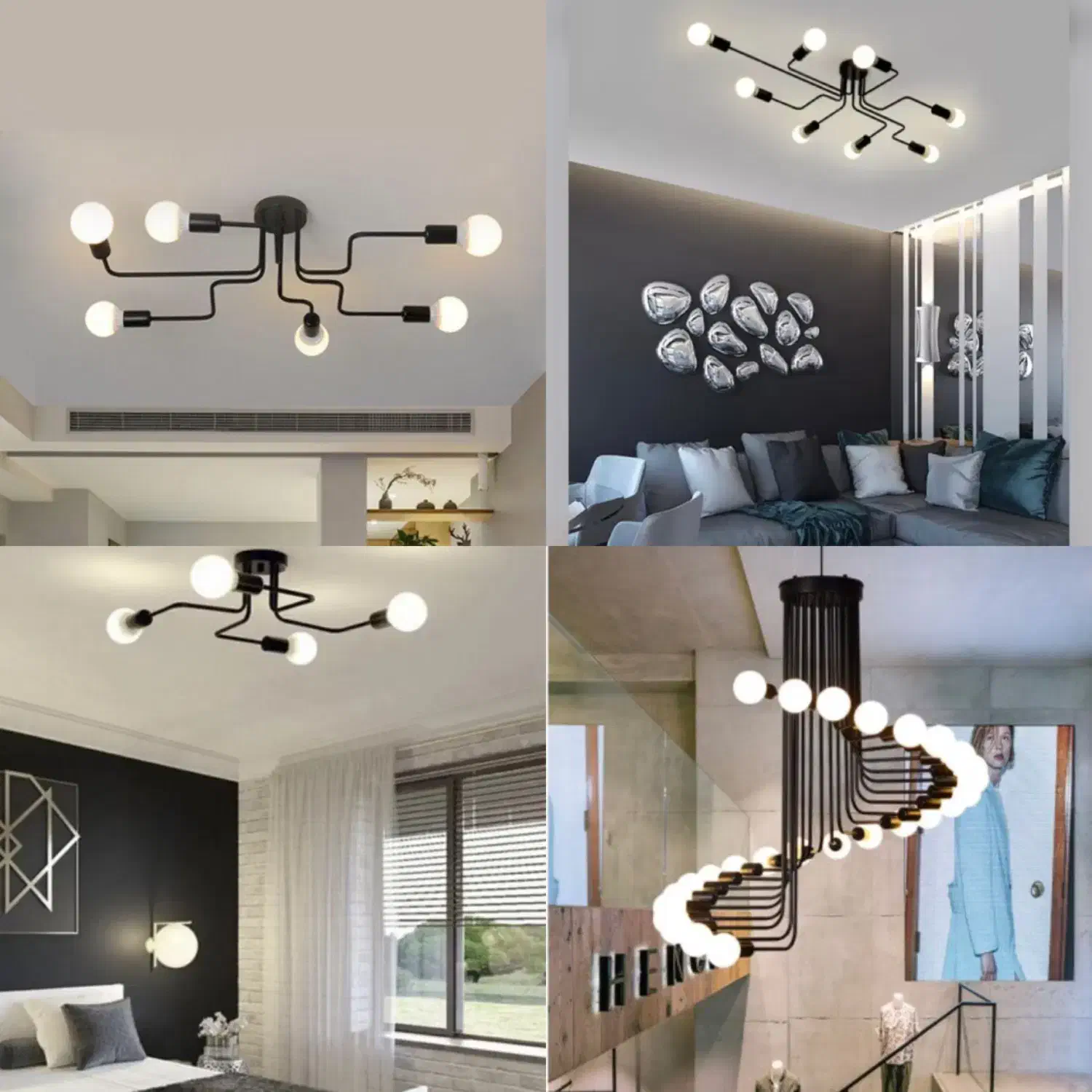 تولید فروش تک،عمده لوستر اباژور مینیمال مولکولی|لوستر و چراغ آویز|کرج, گوهردشت|دیوار