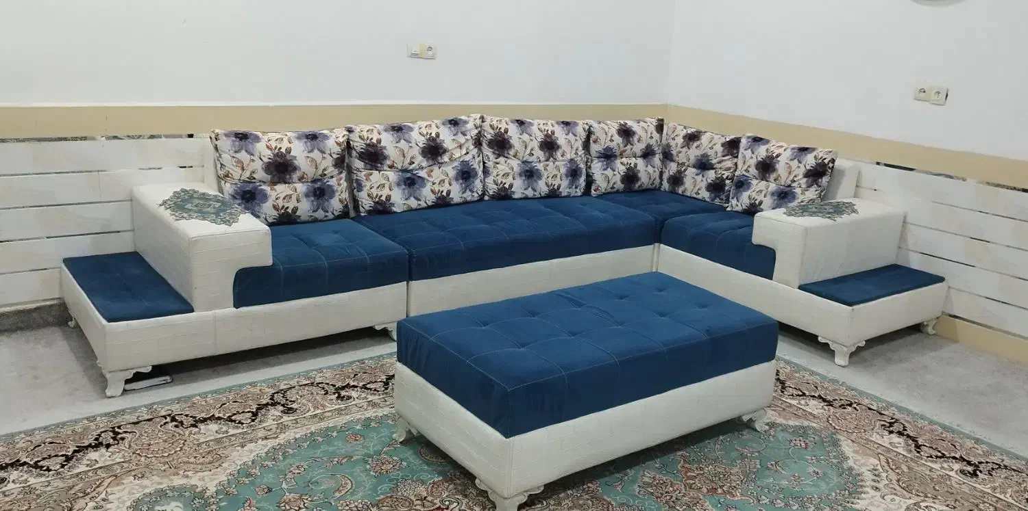 مبل راحتی ۶نفره|مبلمان خانگی و میز عسلی|اندیمشک, |دیوار